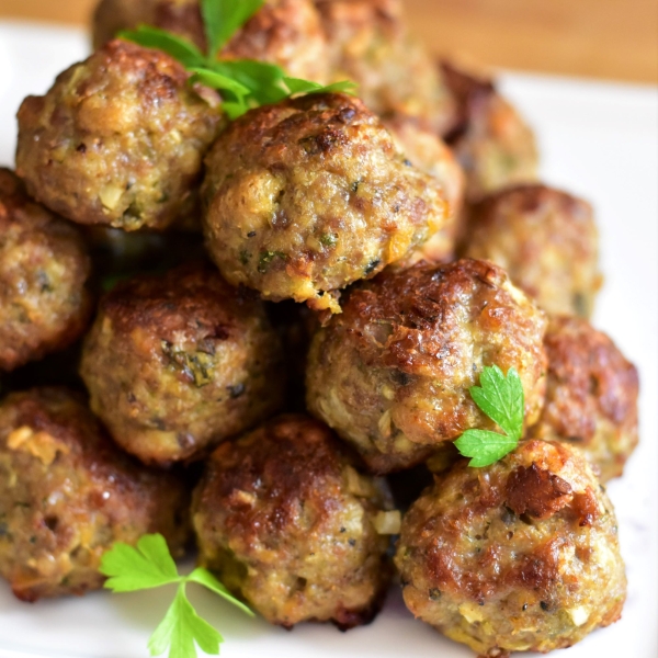 Margaret's Keftedes (Greek Meatballs)