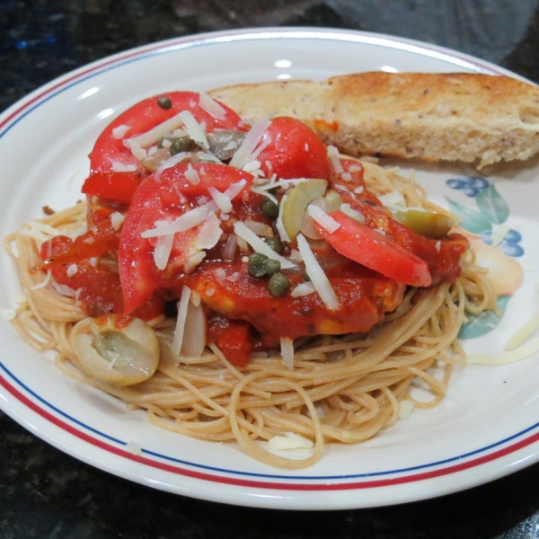 Easy Chicken Veracruz