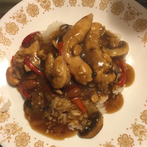 Asian Chicken with Peanuts