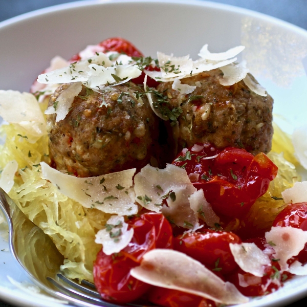 Keto Italian Turkey Meatballs