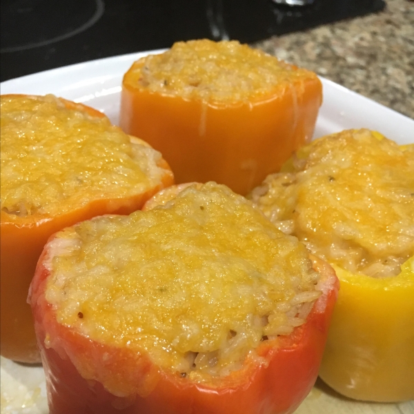 Clamato® Seafood Stuffed Peppers