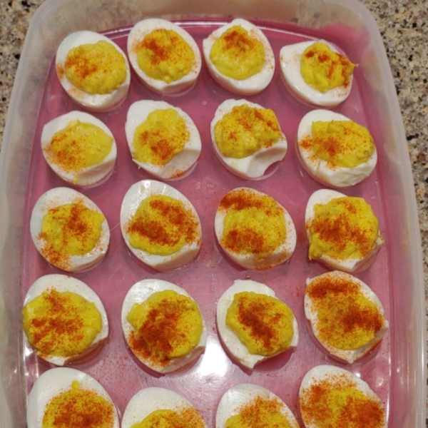 Sweet Deviled Eggs