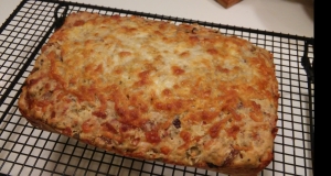 Spicy Italian Sausage and Mozzarella Beer Bread
