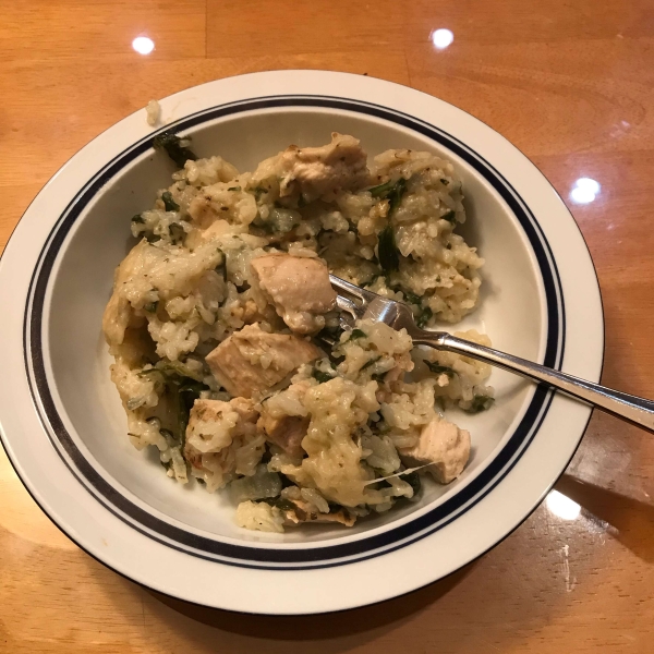 Chicken Florentine Rice Casserole