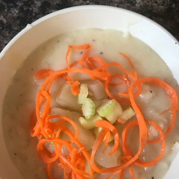 Reduced Fat Potato Soup