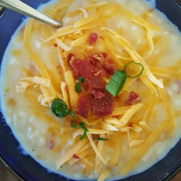 Reduced Fat Potato Soup