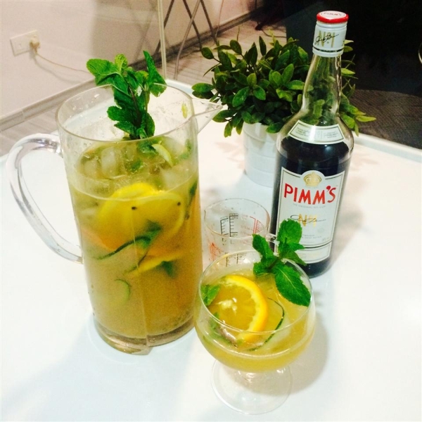 Rob and Becky's Pimm's Lemonade