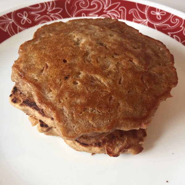 Bacon Bourbon Apple Pancakes
