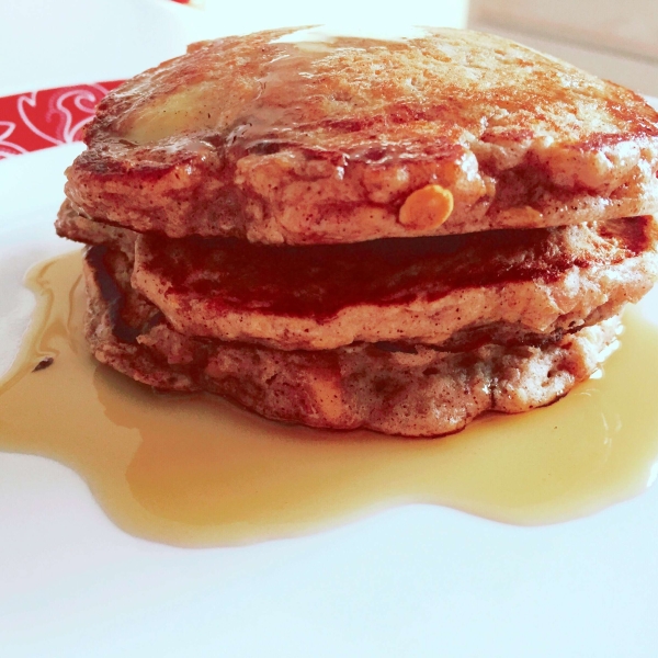 Bacon Bourbon Apple Pancakes