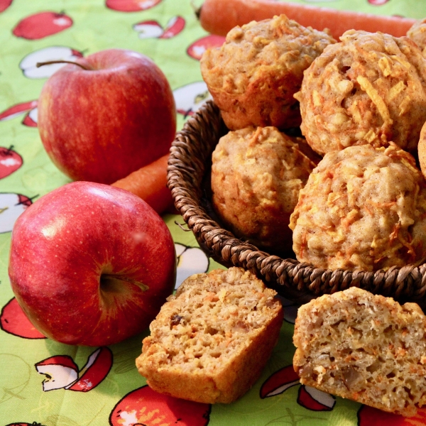 Carrot-Apple Muffins