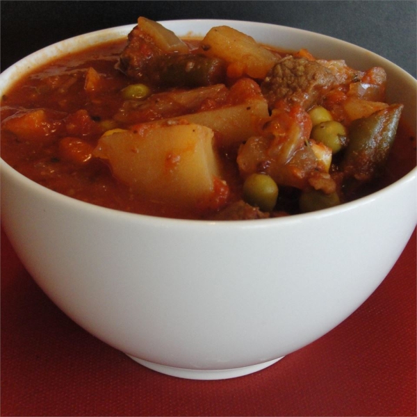 Alison's Slow Cooker Vegetable Beef Soup