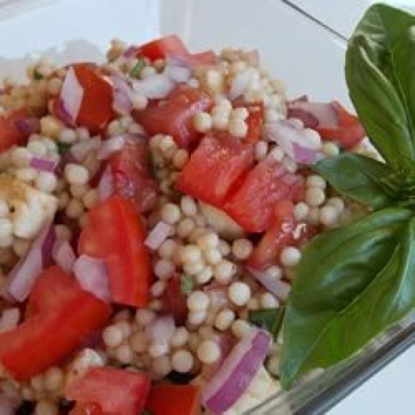 Caprese Couscous Salad