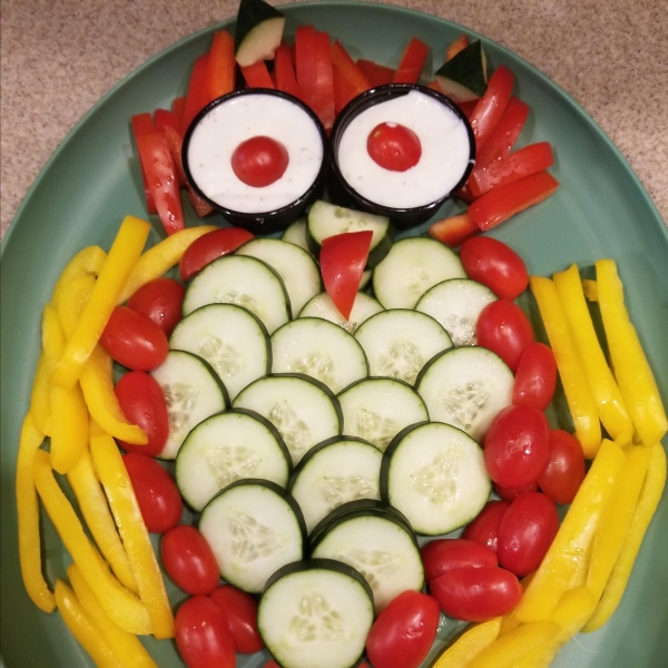 Owl Veggie Tray