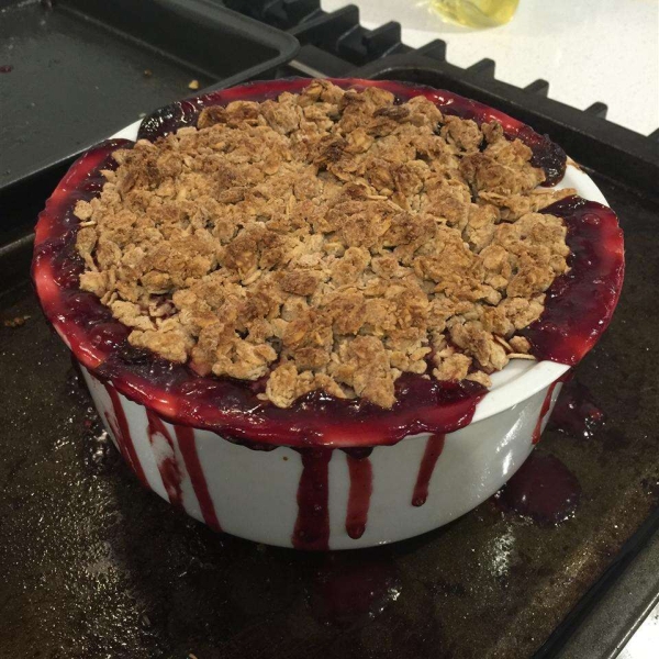 Apple-Raspberry Crisp