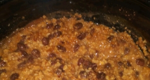 Overnight Slow Cooker Oatmeal