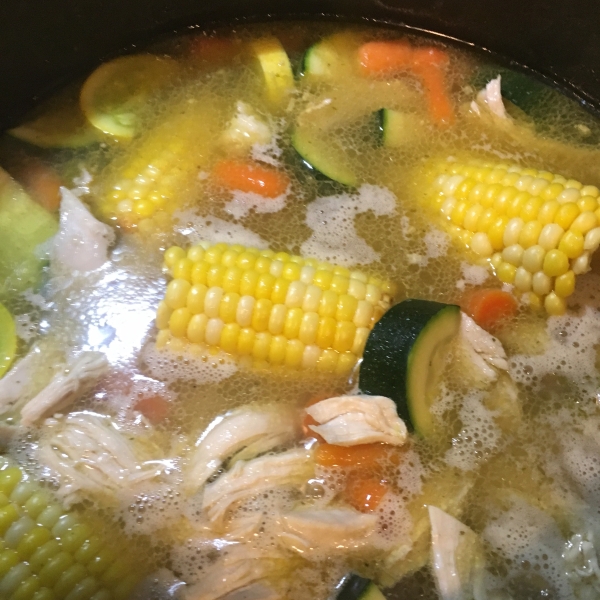 Caldo De Pollo (Mexican Chicken Soup)