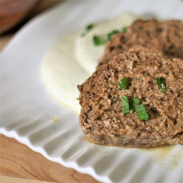 Low-Carb Beef and Turkey Meatloaf