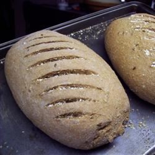 Molasses-Oat Bran Bread