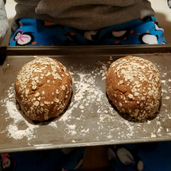 Molasses-Oat Bran Bread