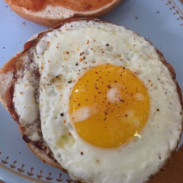 Easy Bagel-Egg Sandwich