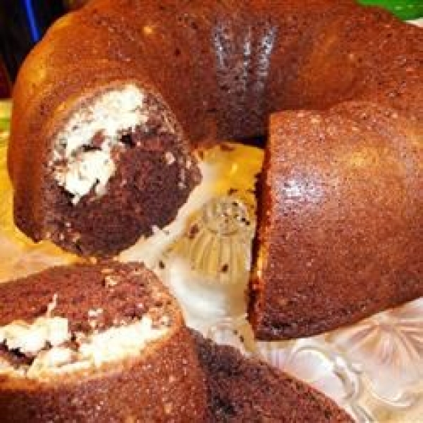 Chocolate Macaroon Bundt Cake