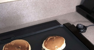 Fluffy Almond Breeze Blueberry Pancakes