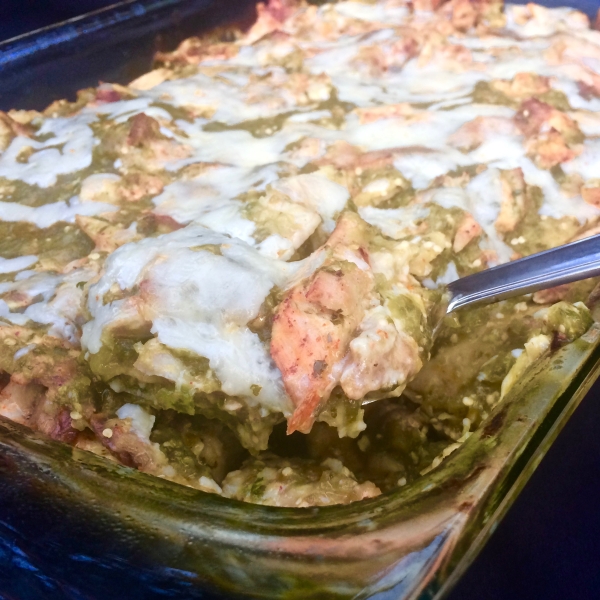 Green Chile Chicken Casserole