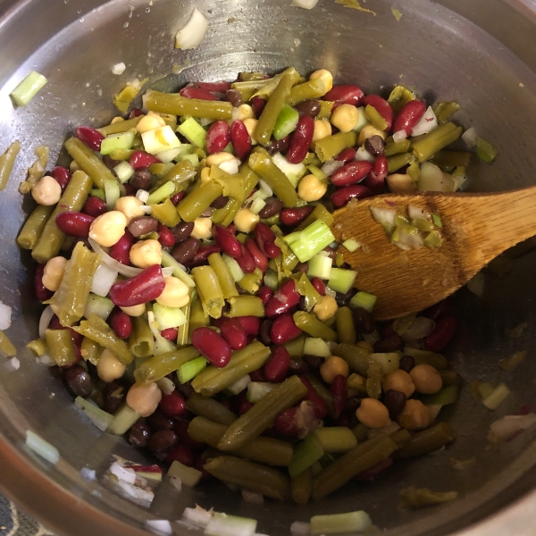 Three Bean Salad With Celery