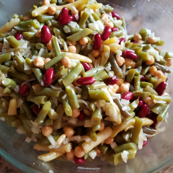 Three Bean Salad With Celery