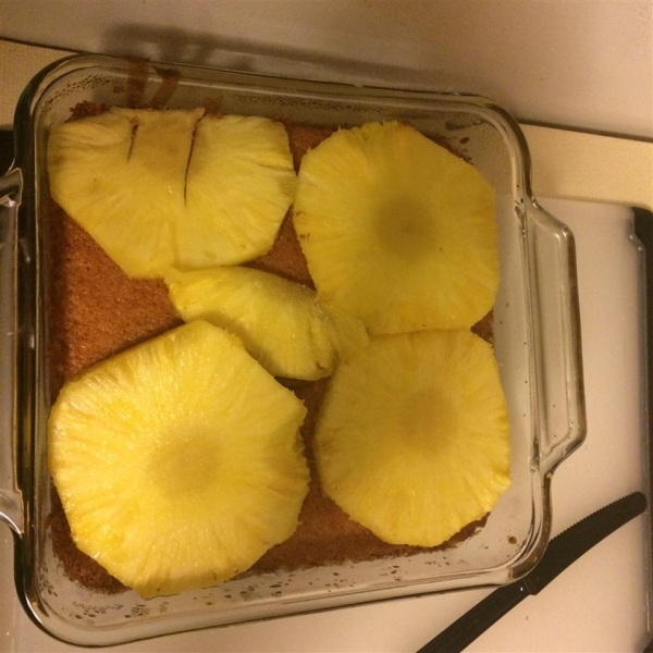 Pineapple Sponge Cake