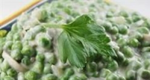 Creamy Mushroom Peas