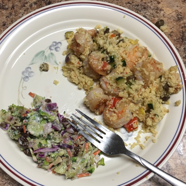 Shrimp and Vegetable Couscous