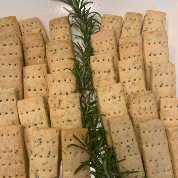 Chef John's Rosemary Shortbread Cookies