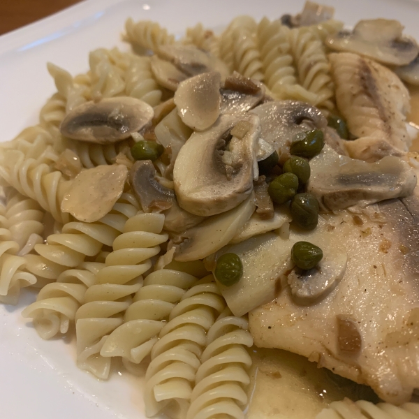 Tilapia Scaloppine