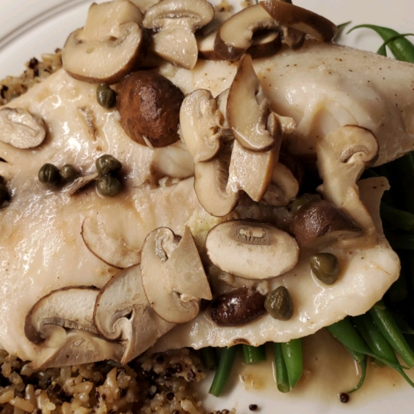 Tilapia Scaloppine