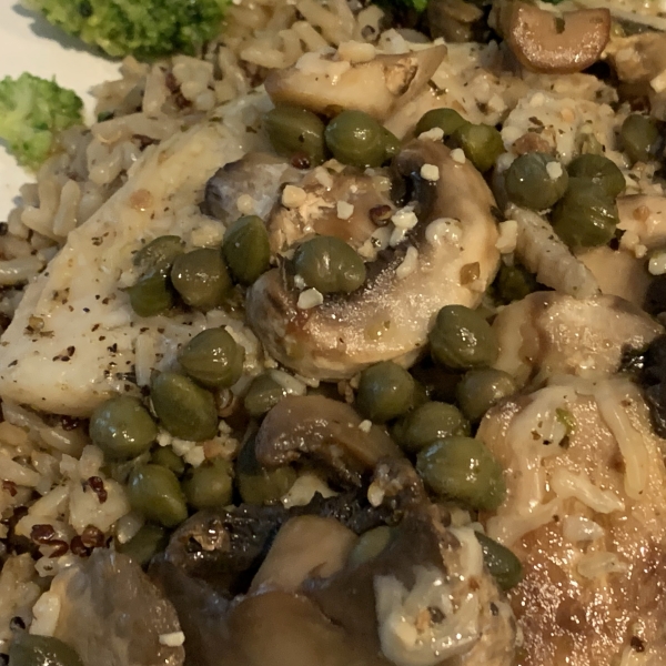 Tilapia Scaloppine