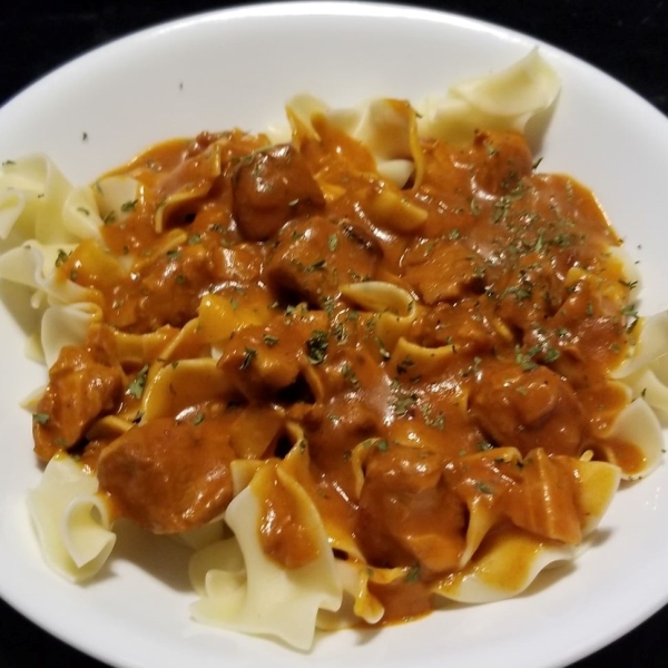 Porkolt (Hungarian Stew) Made With Pork