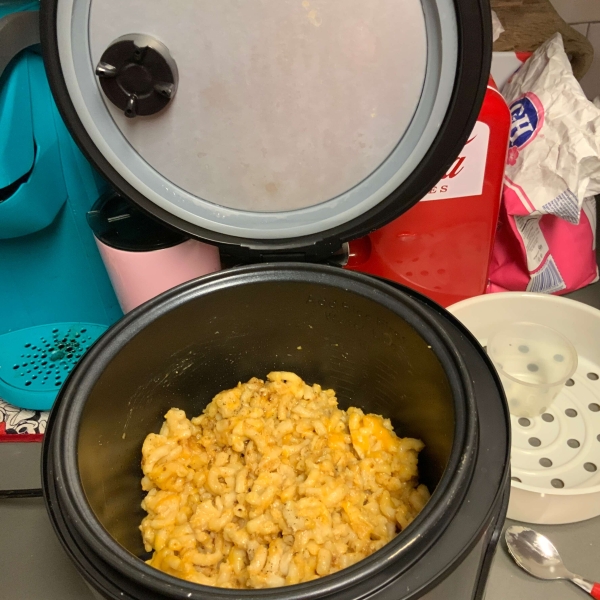 Easy Rice Cooker Mac 'n Cheese