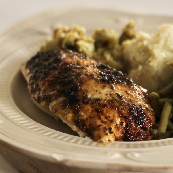 Lemon-Pepper Roast Chicken