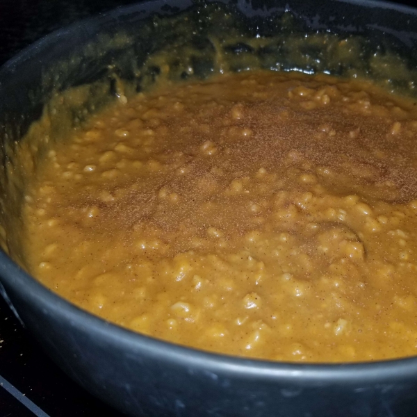 Vegan Pumpkin Overnight Oats in the Slow Cooker