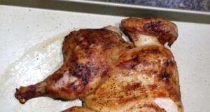 Grilled Spatchcocked Chicken