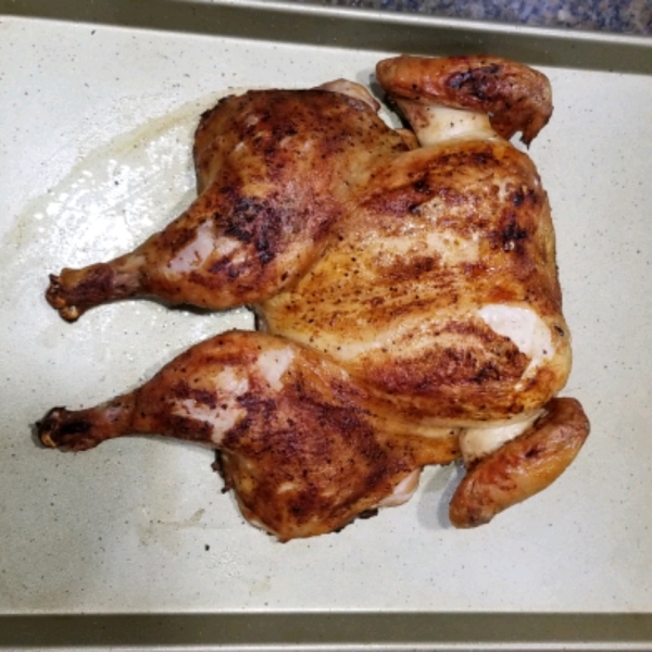 Grilled Spatchcocked Chicken