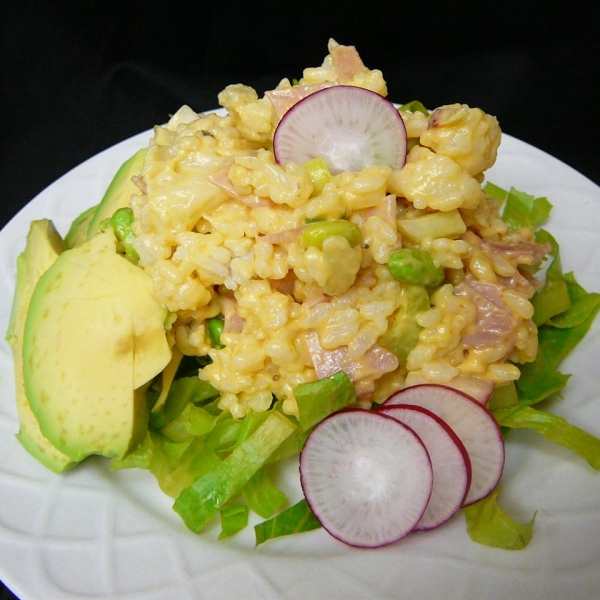 Rice and Ham Salad