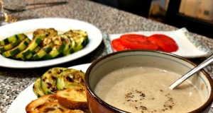 Creamy Chanterelle Mushroom Soup