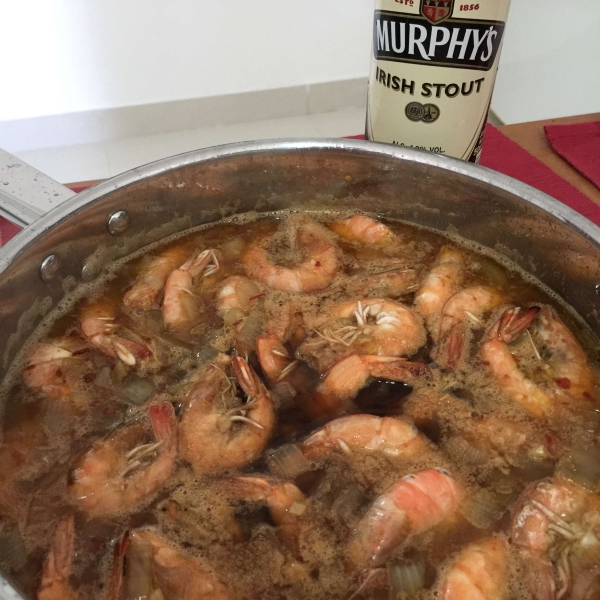 Beer-Boiled Shrimp