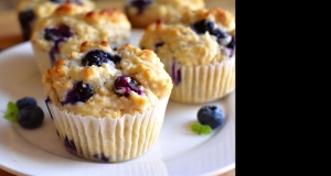 Oatmeal Blueberry Muffins