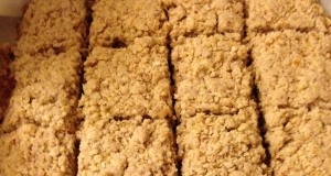 Nutty Oatmeal Apricot Squares