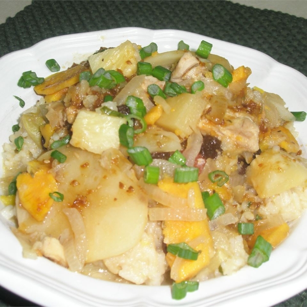 Slow Cooker Tropical Chicken