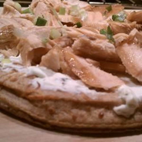 Smoked Salmon Pizette