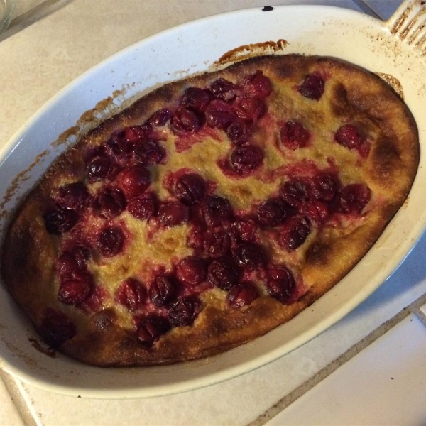 Cranberry Clafouti